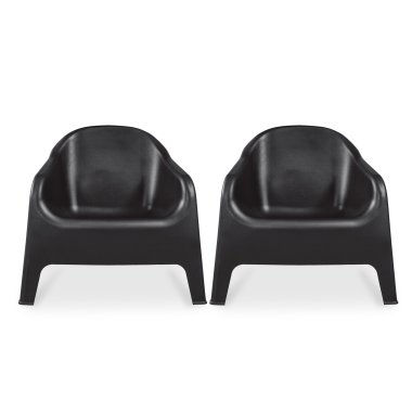 Enzo Chair - Black - Set of 2 2