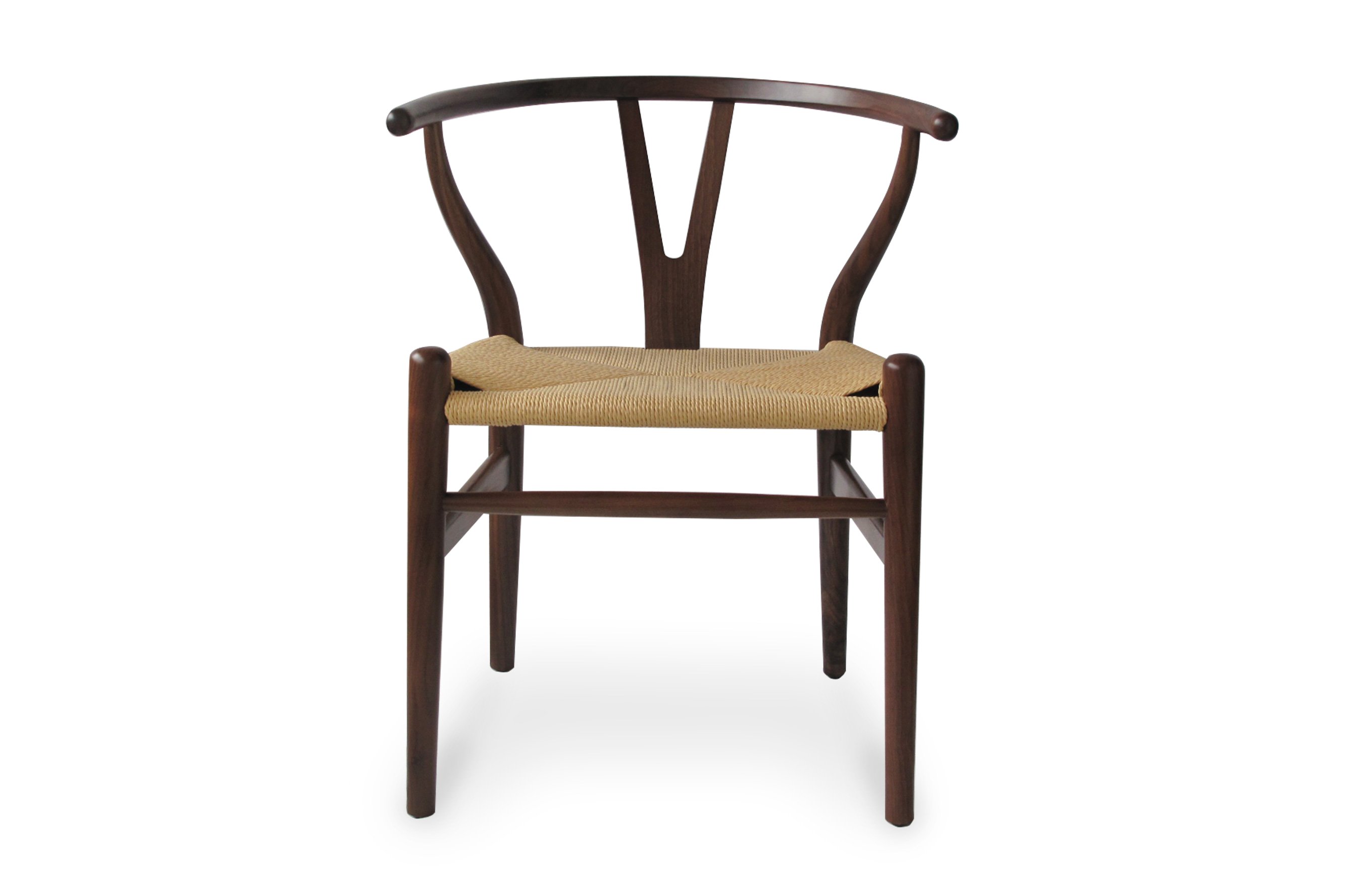 Nordic Y Back Dining Chair Walnut ZUCA