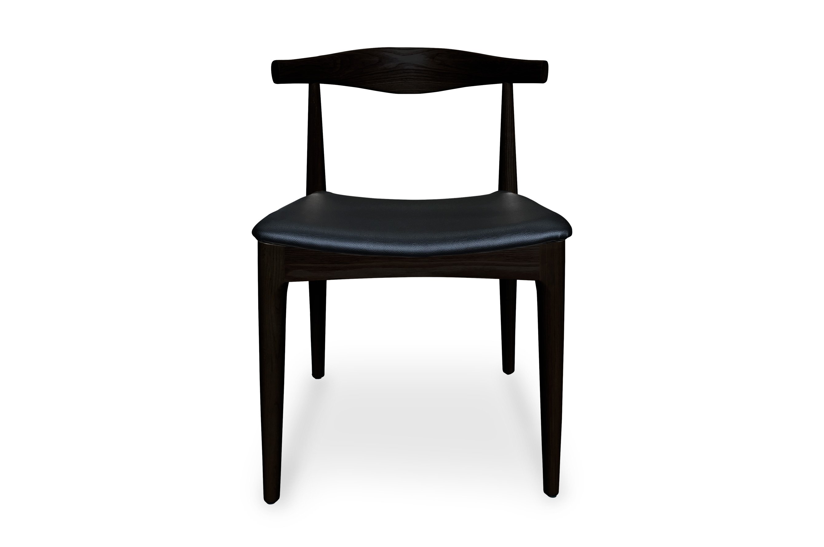 Black elbow store chair